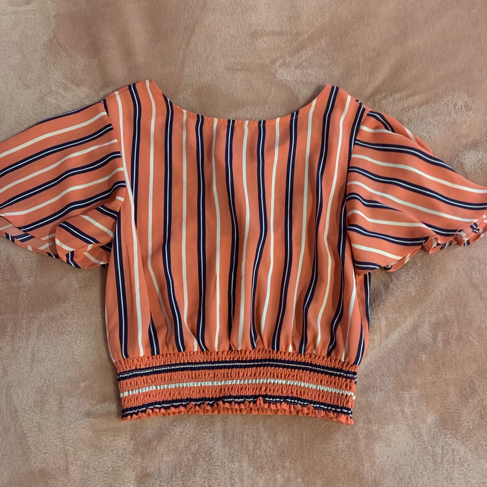 Stripped crop top